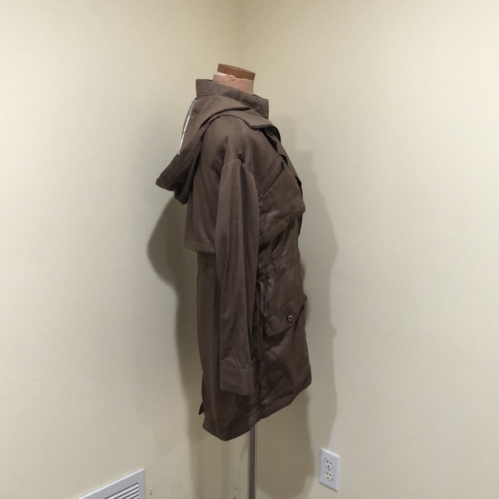 Bcbgeneration Utility Jacket Size Xs Driftwood Br… - image 3